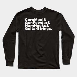 Yukon Cornelius Shopping List Long Sleeve T-Shirt